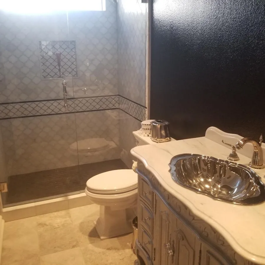 Professional plumbing work and bathroom remodeling in Cushing